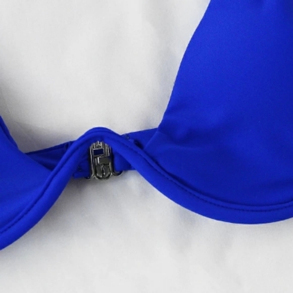 Underwire Top With High Leg Bikini Set - Picture 4 of 4